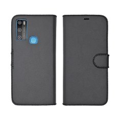 Knížkové pouzdro pro FiGi Note 11, kožené, černé