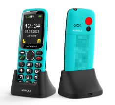 MOBIOLA MB4120 4G, tyrkysová