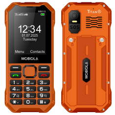 MOBIOLA MB510 TitanX, oranžová